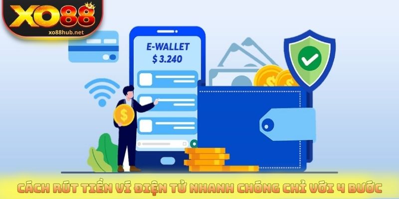 Cách rút tiền ví điện tử nhanh chóng chỉ với 4 bước