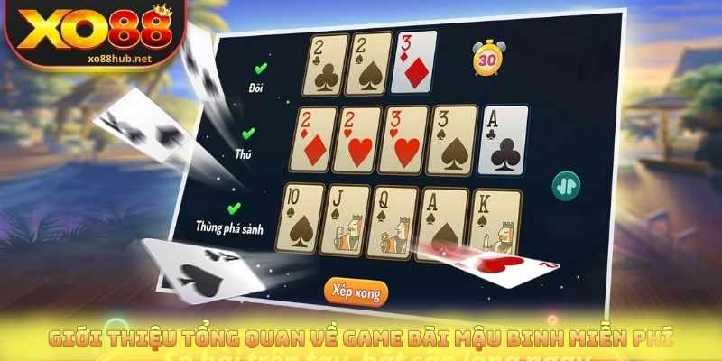 Giới thiệu tổng quan về game bài mậu binh miễn phí