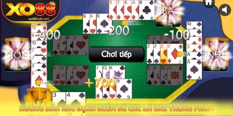 Phỏm Đổi Thưởng: Luật Chơi, Cách Đánh Và Mẹo Thắng Hiệu Quả 4 Hướng dẫn xác định điểm số các lá bài trong phỏm