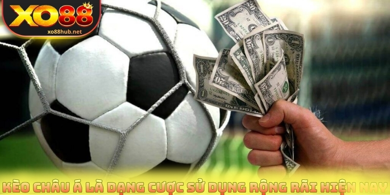 Kèo châu Á là dạng cược được sử dụng rộng rãi hiện nay 