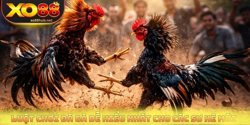Luật chơi đá gà dễ hiểu nhất cho các sư kê mới