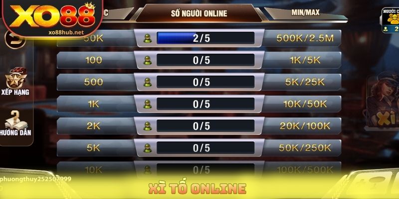 Xì Tố Online